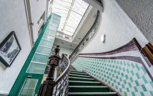 Longden & Cook stairwell